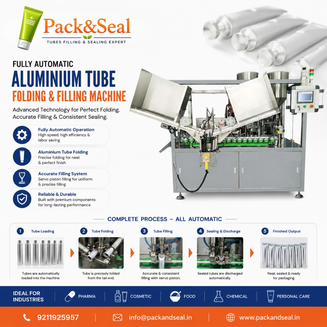 Ultrasonic Aluminum Tube Folding machine